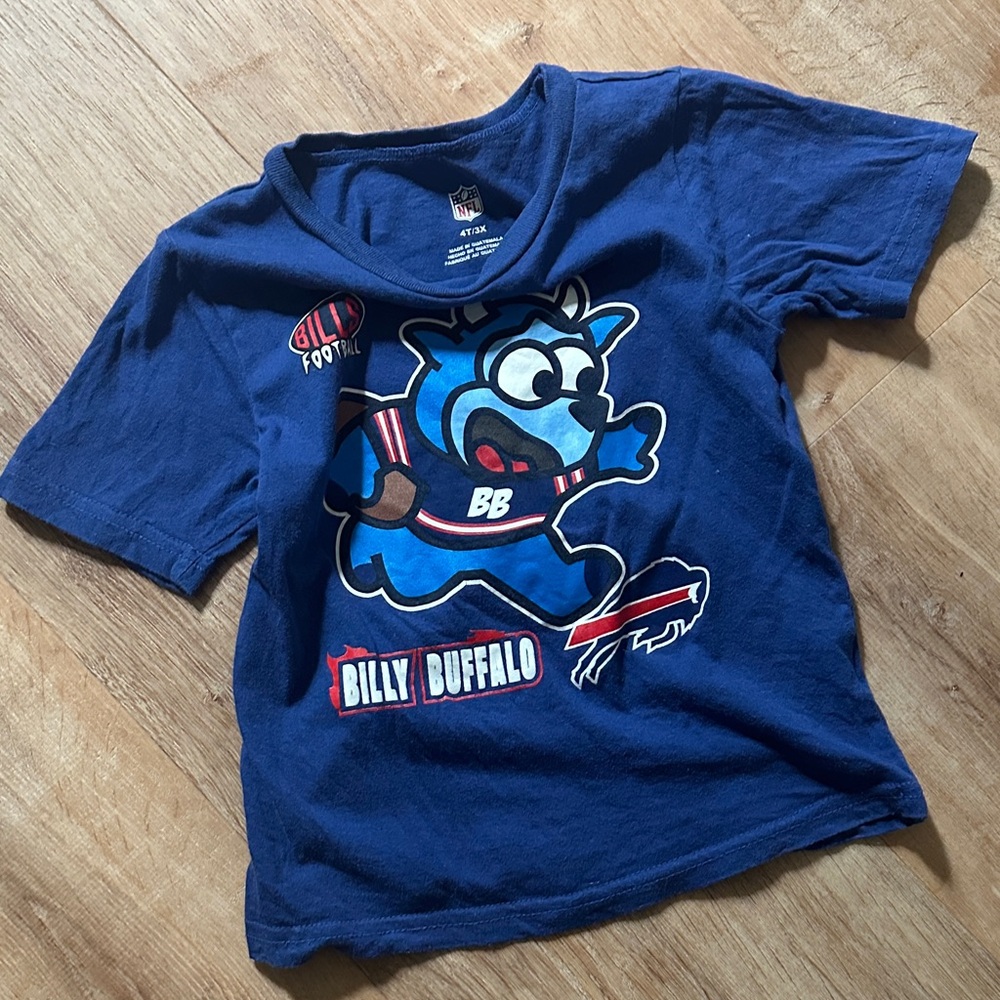 NFL Buffalo Bills 4T-5T Billy Buffalo Graphic Tee